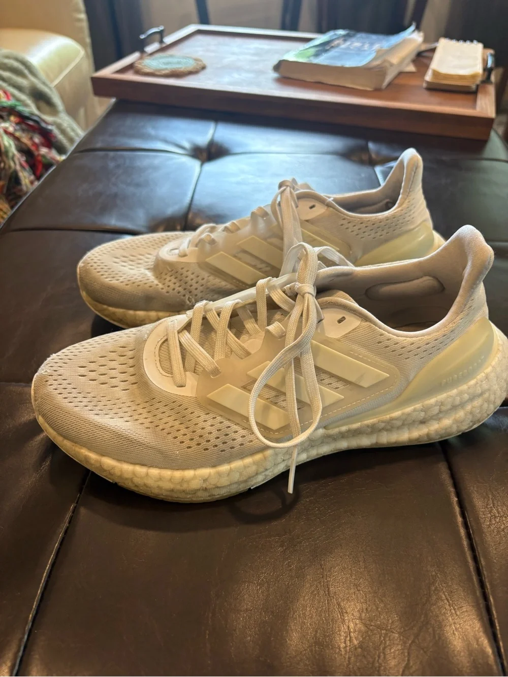 Pureboost 23 Running Shoes White Men’s 8.5